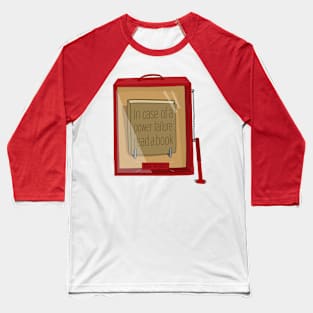 In case of an emergency read a book Baseball T-Shirt